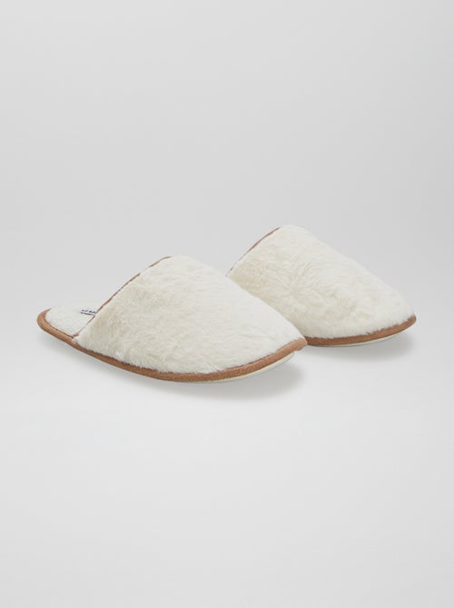 Chaussons mules - Kiabi