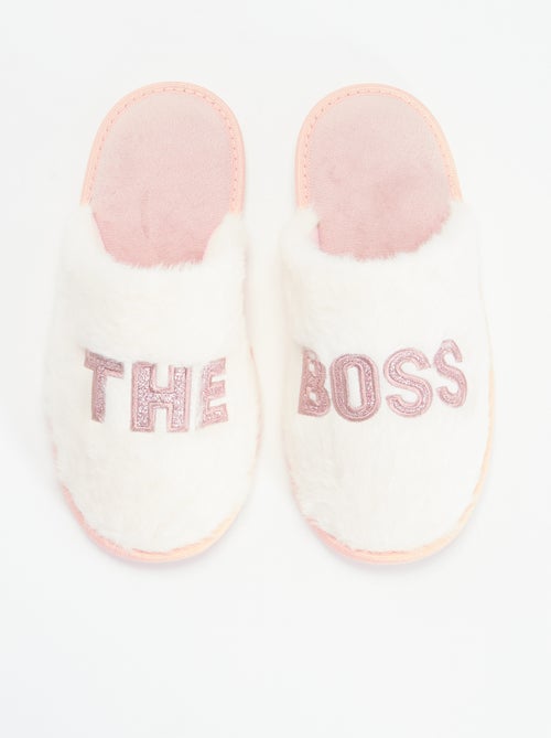 Chaussons mules - Kiabi Chaussons mules - Kiabi