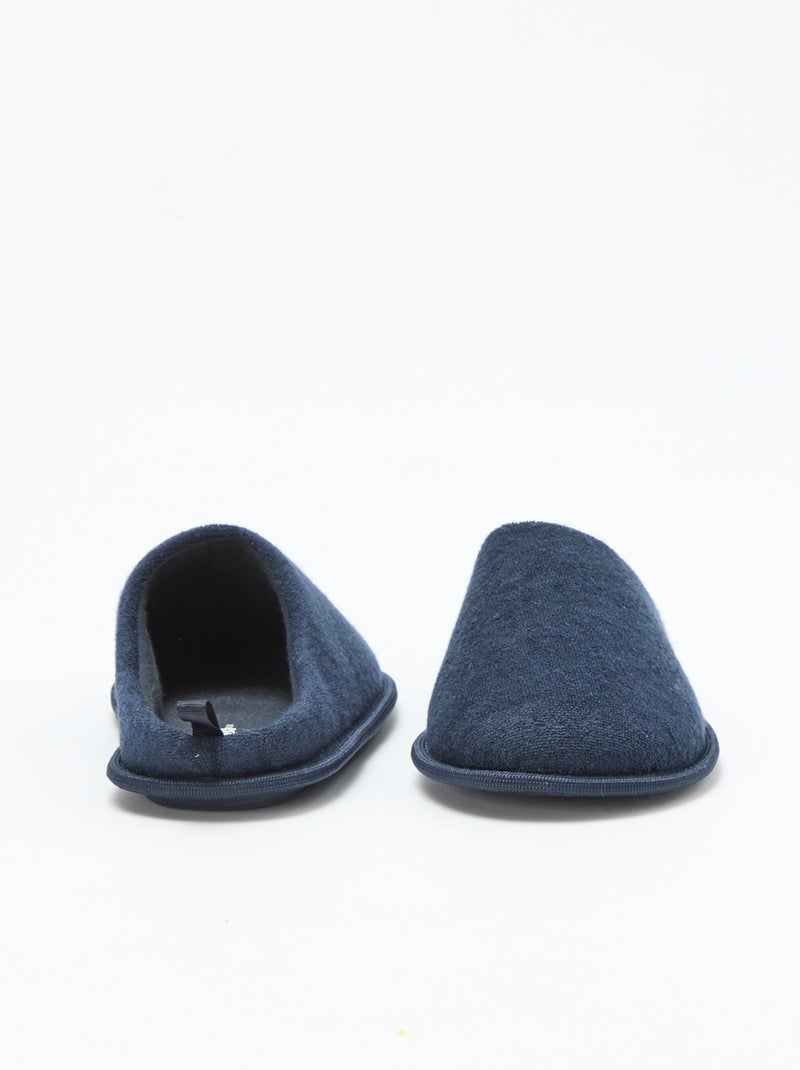 Chaussons mules Bleu - Kiabi