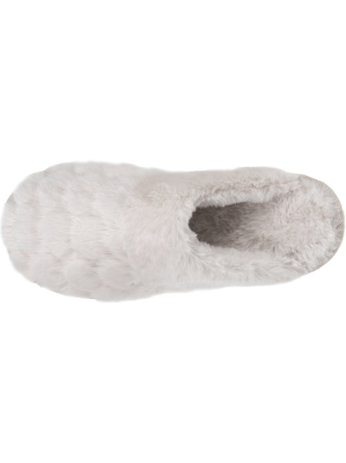 Chaussons mules chat fantaisie confort moelleux femme isotoner - Kiabi