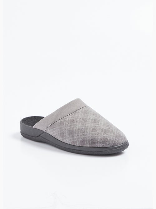 Chaussons mules compensées mixtes largeur confort - Afibel - Kiabi