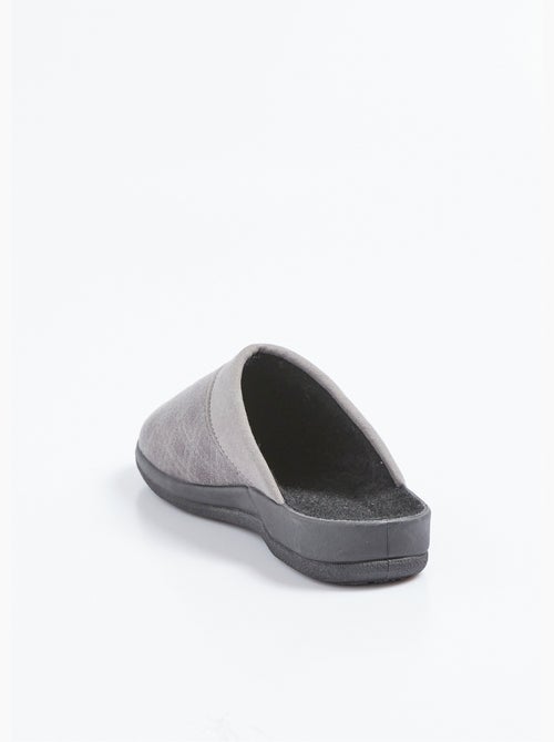 Chaussons mules compensées mixtes largeur confort - Afibel - Kiabi