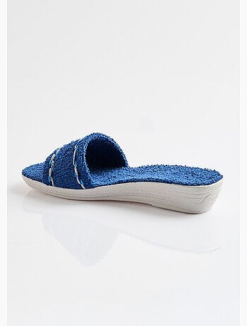 Chaussons mules compensés éponge - afibel