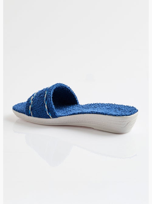Chaussons mules compensés éponge - afibel - Kiabi Chaussons mules compensés éponge - afibel - Kiabi
