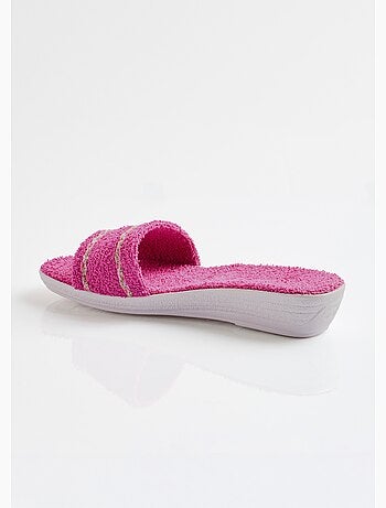 Chaussons mules compensés éponge - Afibel