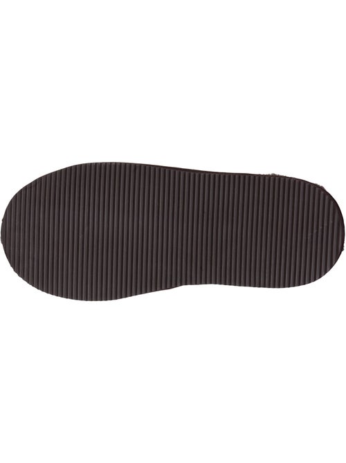 Chaussons mules en cuir et interieur ultra doux en homme isotoner - Kiabi Chaussons mules en cuir et interieur ultra doux en homme isotoner - Kiabi
