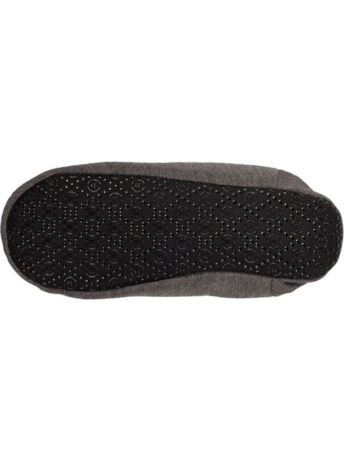Chaussons mules en jersey et semelle à picots femme isotoner - Kiabi Chaussons mules en jersey et semelle à picots femme isotoner - Kiabi