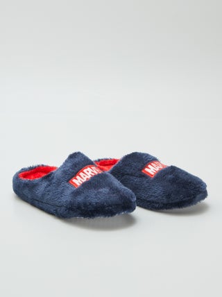 Chaussons mules en maille peluche 'Marvel'