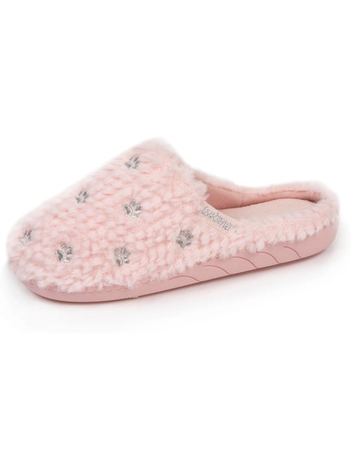 Chaussons mules en matière douce, semelle ergonomique fille isotoner - Kiabi Chaussons mules en matière douce, semelle ergonomique fille isotoner - Kiabi