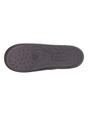 Chaussons mules en polaire avec des détails graffiti garçon Isotoner