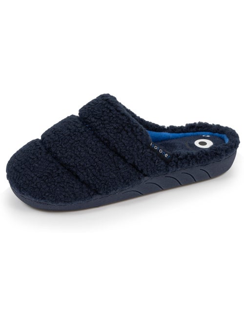 Chaussons mules en sherpa, semelle ergonomique confort garçon isotoner - Kiabi Chaussons mules en sherpa, semelle ergonomique confort garçon isotoner - Kiabi