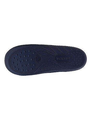 Chaussons mules en suédine, semelle ergonomique confort fille Isotoner