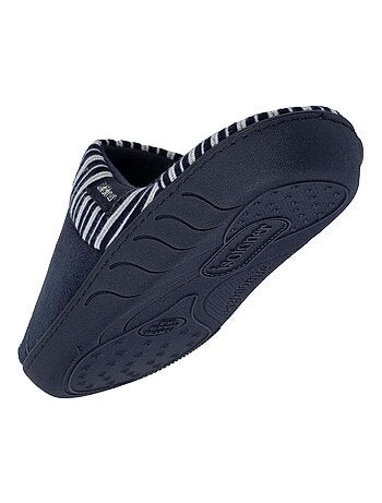 Chaussons mules en suédine, semelle ergonomique confort fille Isotoner