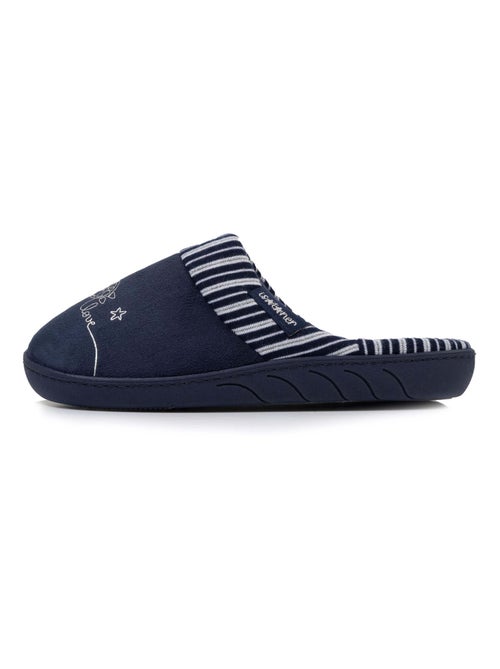 Chaussons mules en suédine, semelle ergonomique confort fille Isotoner - Kiabi