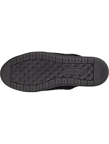 Chaussons mules en velours ultra doux femme isotoner