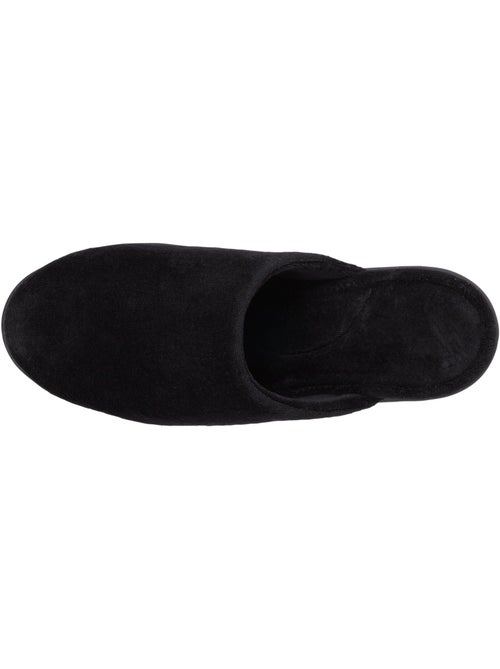 Chaussons mules en velours ultra doux femme isotoner - Kiabi