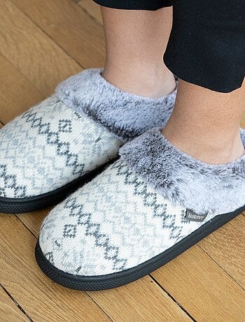 Chaussons mules femme Isotoner