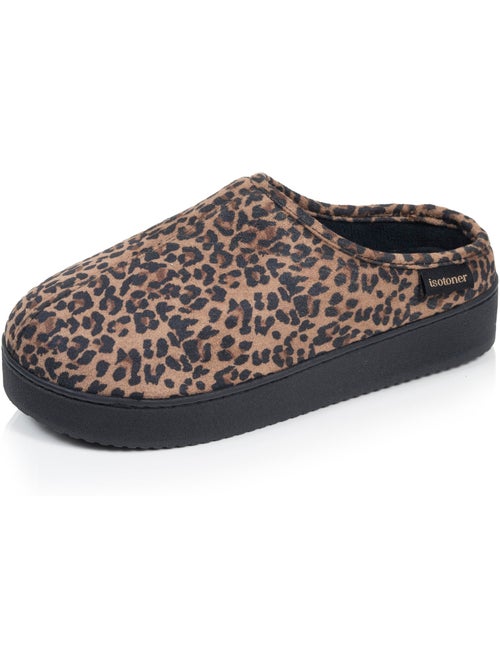 Chaussons mules femme Isotoner - Kiabi Chaussons mules femme Isotoner - Kiabi