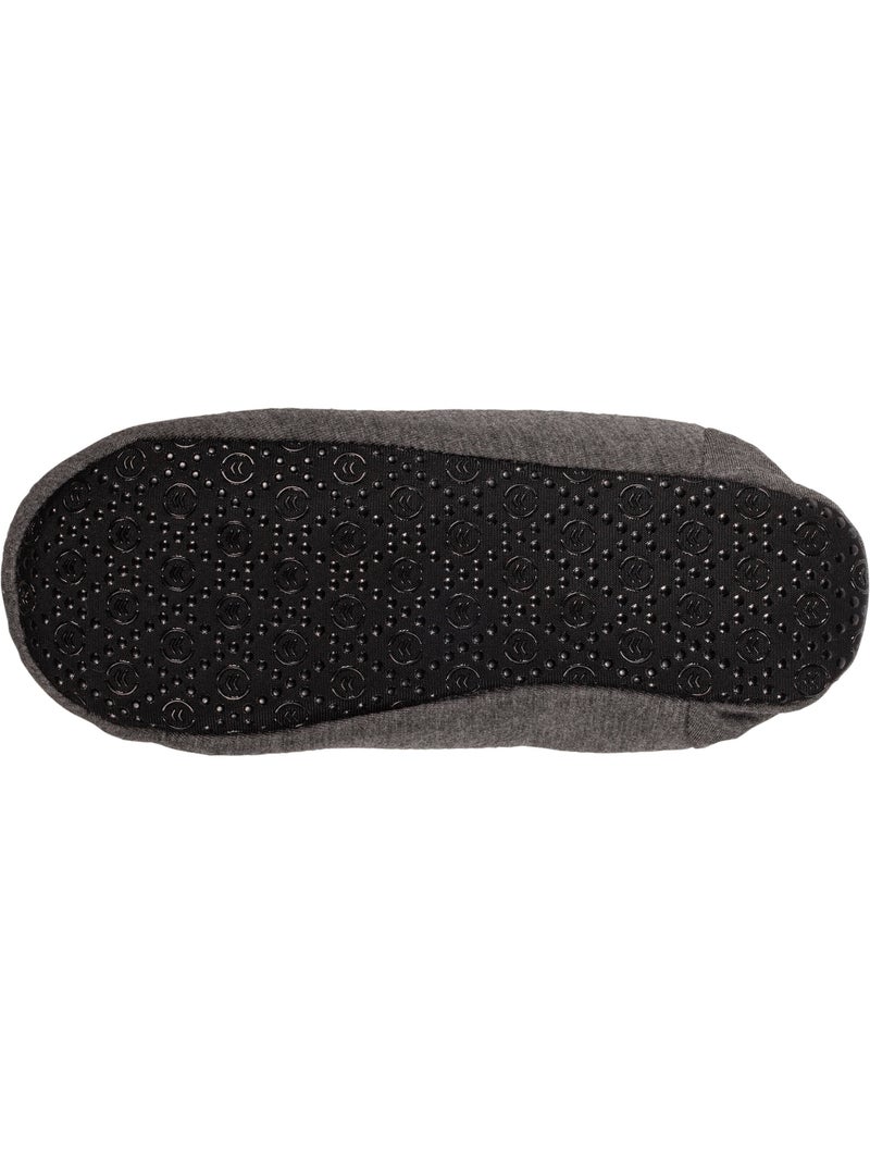 Chaussons mules  femme Isotoner Gris chiné - Kiabi