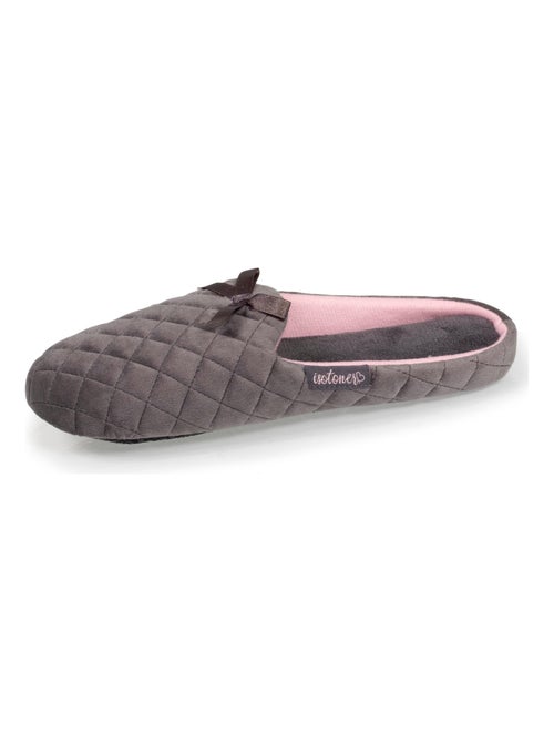 Chaussons mules  femme Isotoner - Kiabi