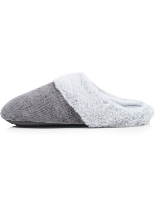 Chaussons mules femme Isotoner - Kiabi Chaussons mules femme Isotoner - Kiabi