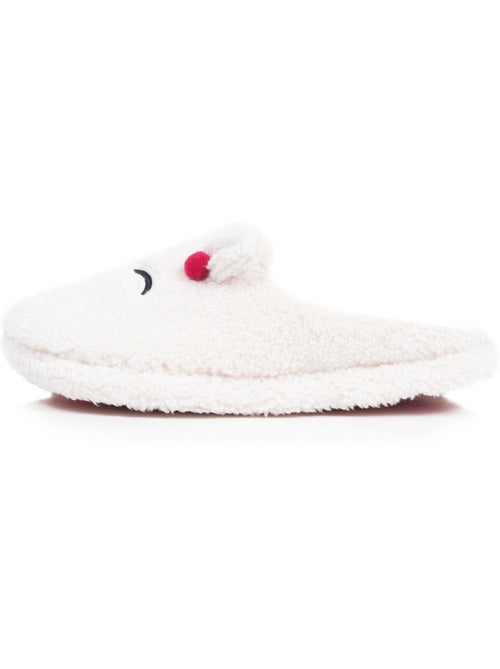 Chaussons mules femme Isotoner - Kiabi Chaussons mules femme Isotoner - Kiabi