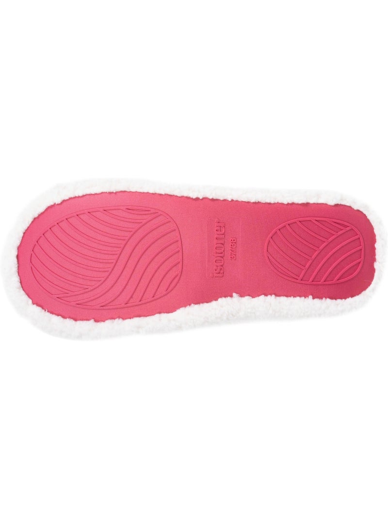 Chaussons mules  femme Isotoner Ivoire - Kiabi