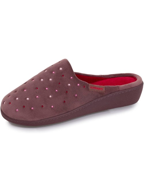 Chaussons mules femme isotoner - Kiabi Chaussons mules femme isotoner - Kiabi
