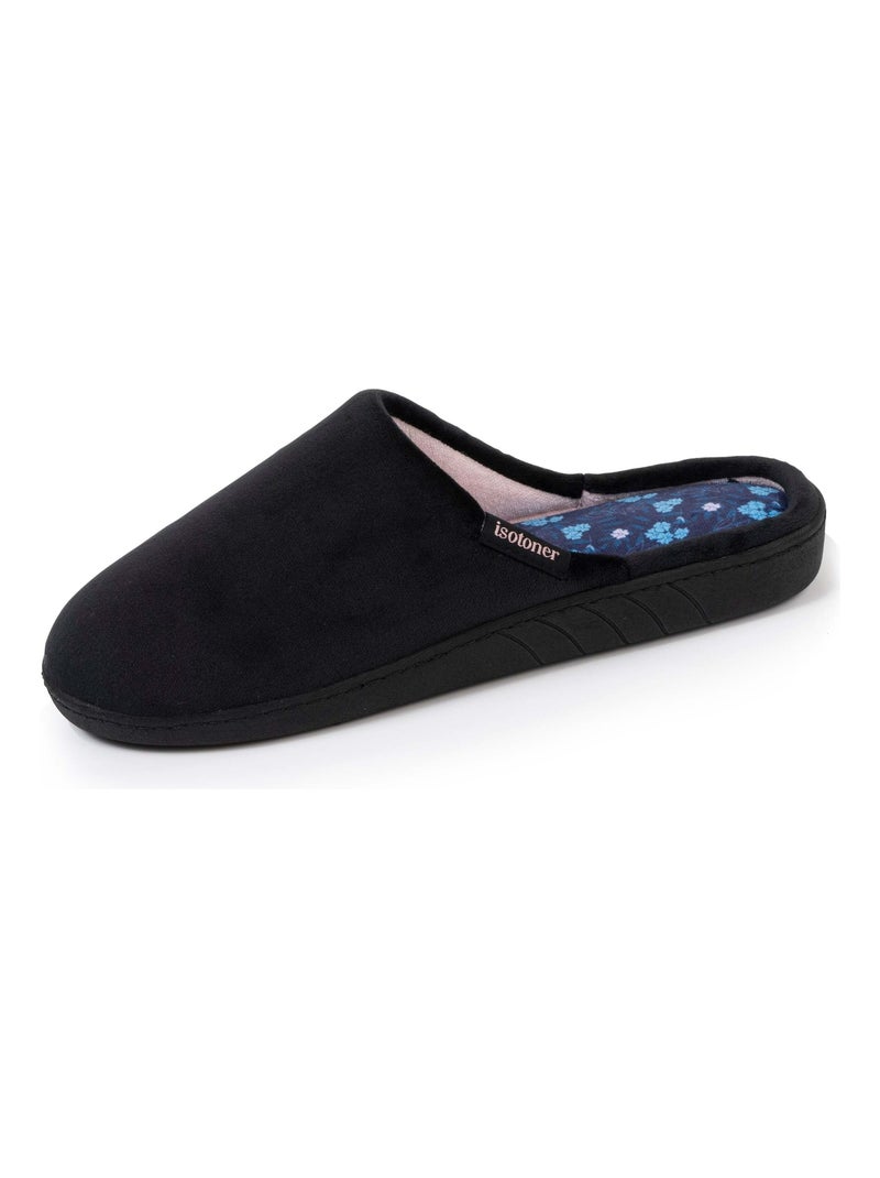 Chaussons mules femme noir liberty Isotoner Noir - Kiabi