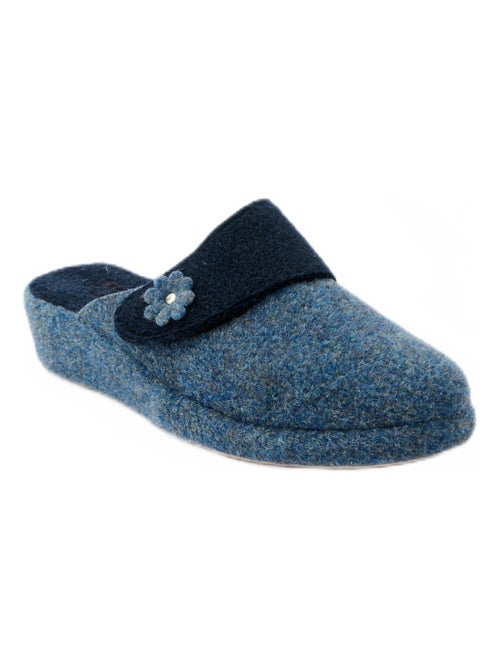 Chaussons mules feutre, largeur confort - Afibel - Kiabi