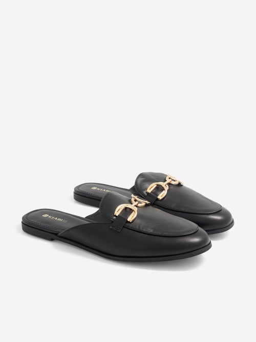 Chaussons mules forme mocassins - Kiabi Chaussons mules forme mocassins - Kiabi