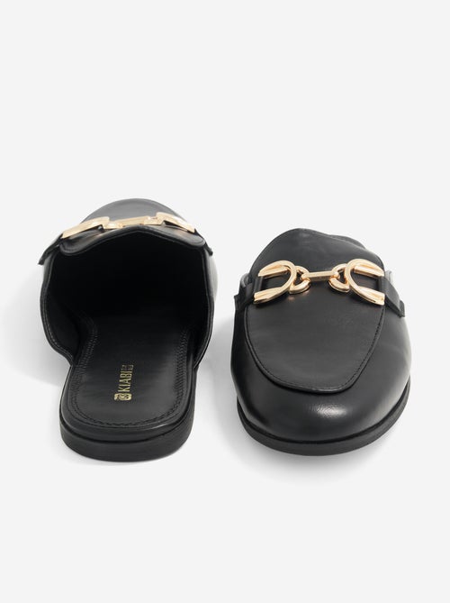 Chaussons mules forme mocassins - Kiabi Chaussons mules forme mocassins - Kiabi