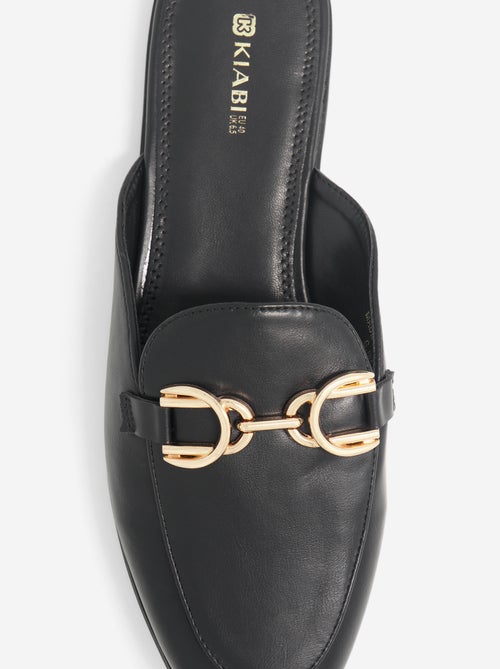 Chaussons mules forme mocassins - Kiabi Chaussons mules forme mocassins - Kiabi