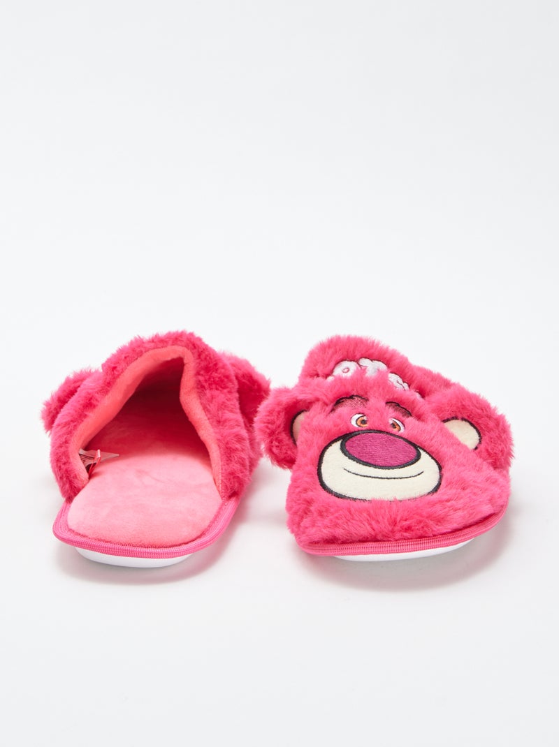 Chaussons mules fourrés 'Lotso' Rose - Kiabi