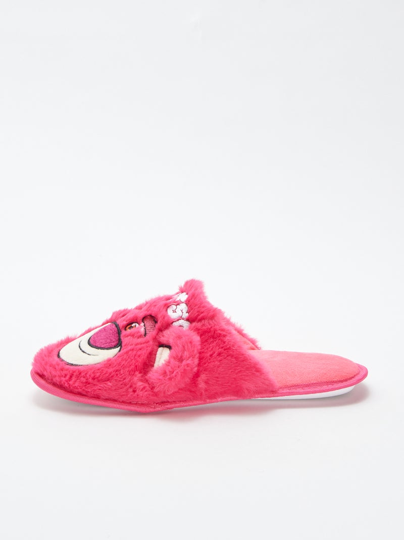 Chaussons mules fourrés 'Lotso' Rose - Kiabi