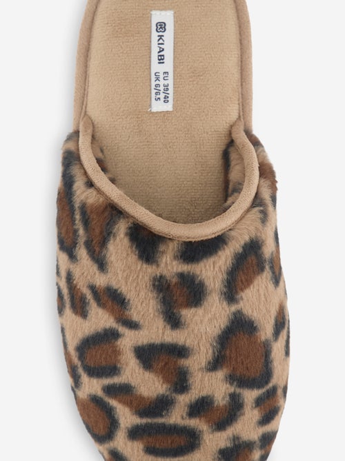 Chaussons mules fourr?s - Kiabi