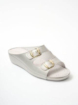 Chaussons mules grande largeur