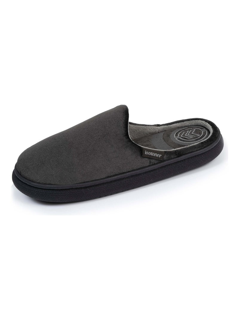 Chaussons mules homme bloup kaki sport Isotoner Kaki - Kiabi