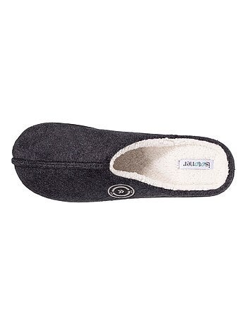 Chaussons mules homme Isotoner