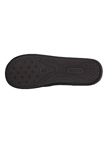 Chaussons mules homme Isotoner