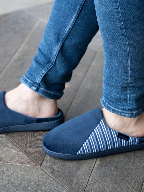 Chaussons mules  homme Isotoner - Kiabi