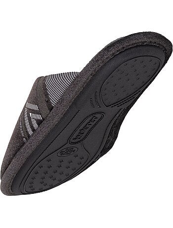 Chaussons mules homme Isotoner