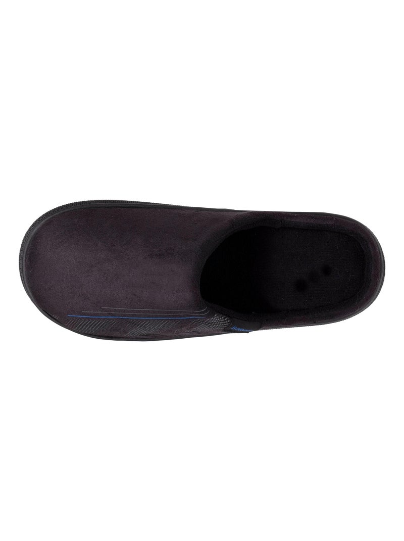 Chaussons mules  homme Isotoner Noir - Kiabi