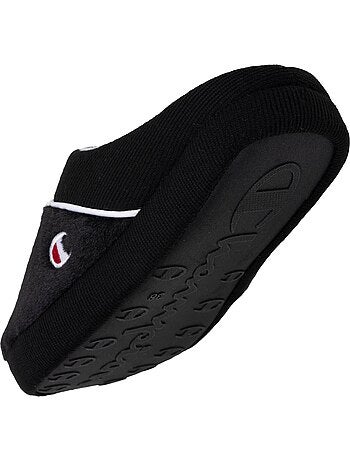 Chaussons mules immitation fourure doux pantoufle femme champion