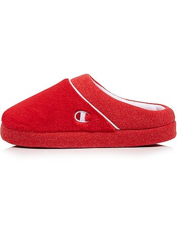 Chaussons mules immitation fourure doux pantoufle femme