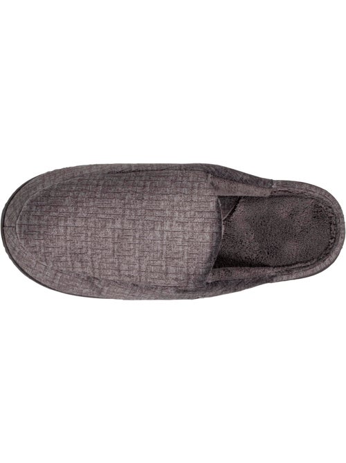 Chaussons mules imprimé à carreaux homme - Kiabi Chaussons mules imprimé à carreaux homme - Kiabi