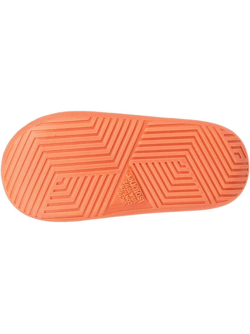 Chaussons mules jersay, semelle bloup xtra confort, garçon isotoner Gris chiné - Kiabi