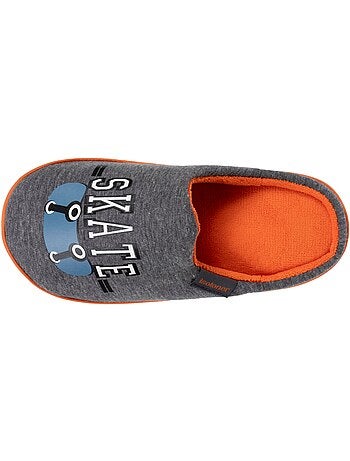 Chaussons mules jersay, semelle bloup xtra confort, garçon isotoner
