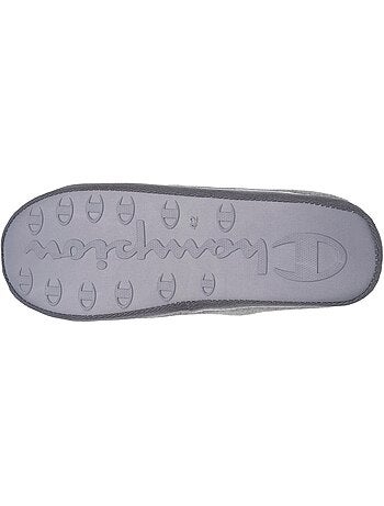 Chaussons mules jersey côtelé ultra confort moelleux femme