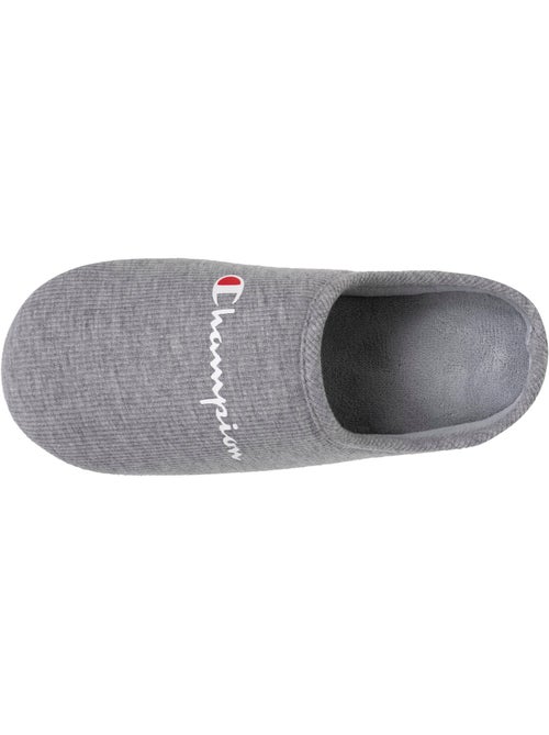 Chaussons mules jersey côtelé ultra confort moelleux homme champion - Kiabi